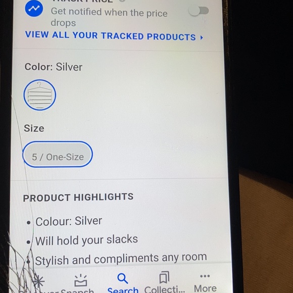 5-Tier Swing Arm Slack Rank Hanger - Picture 3 of 3